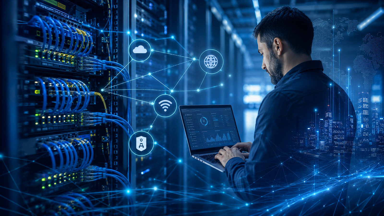 Redes de datos y conectividad: base de la transformación digital